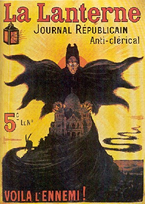 Affiche anticléricale