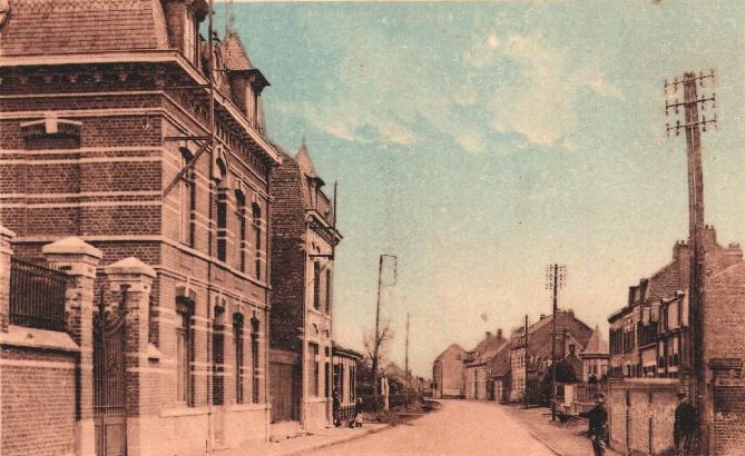 La rue de la gare